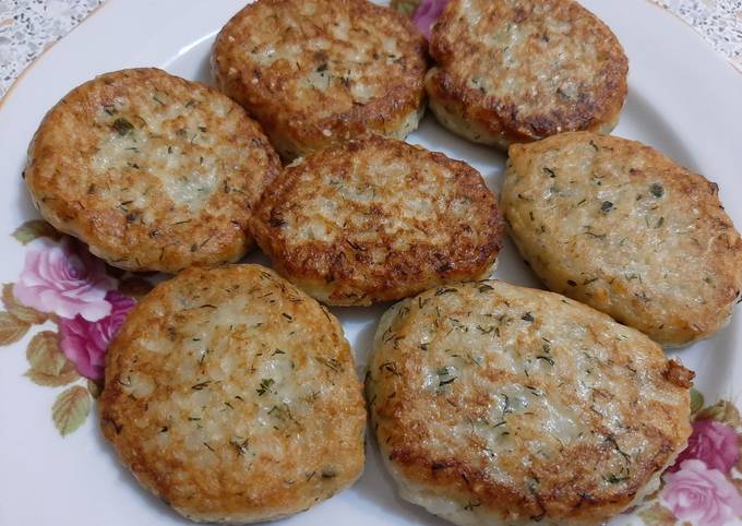 Рисовые котлеты