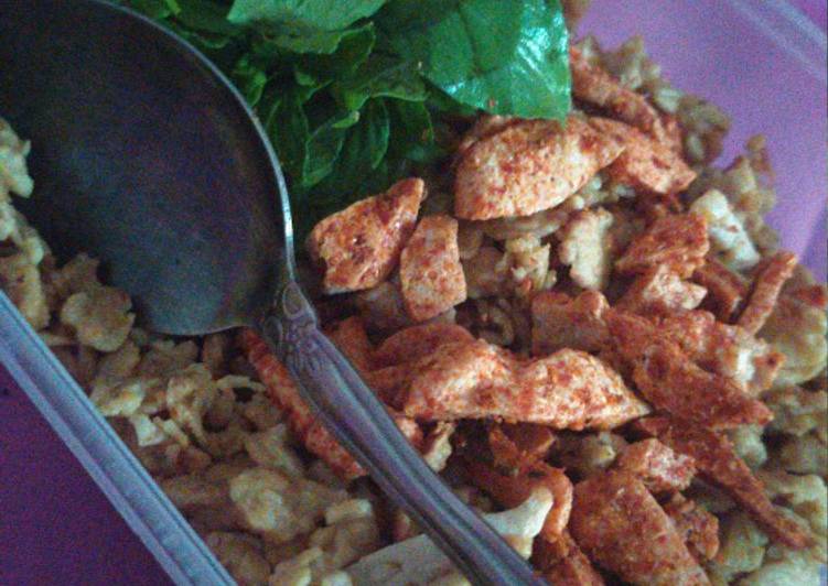 Resep Nasi goreng ala rolled oat Super Enak