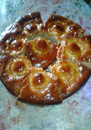 صورة لوصفة كيكة التفاح