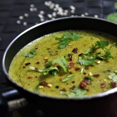 A picture of Jowar Ki Kadhi.