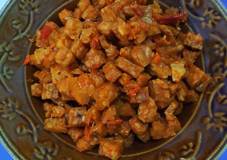 Sambal goreng tempe