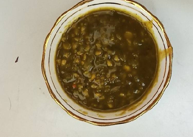 Recipe: Yummy Dal Palak This is Secret Recipe  From My Kitchen !!