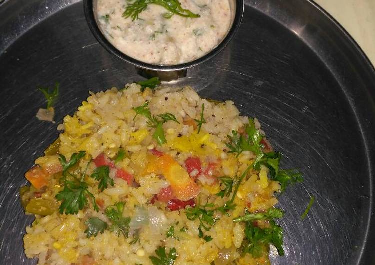 Easiest Way to Prepare Recipe of Vegetable rice
