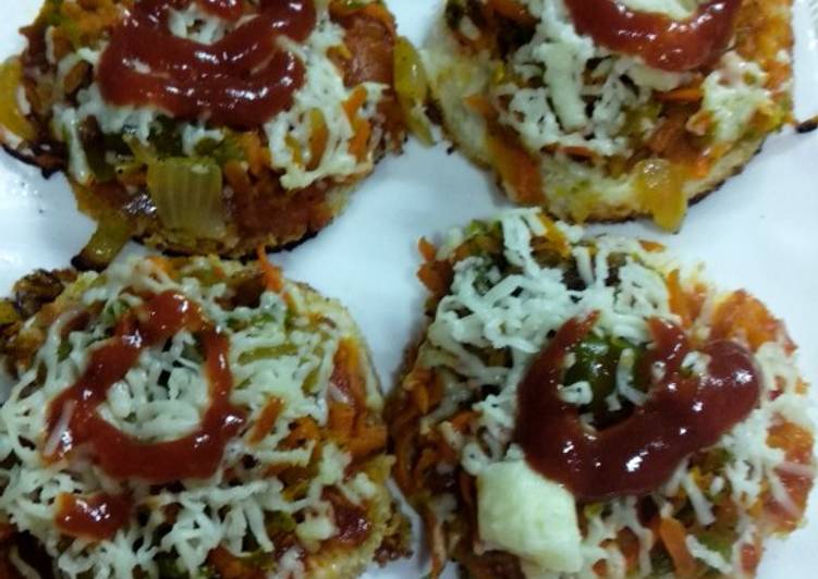 Recipe of Ultimate Cheesy pizza shots