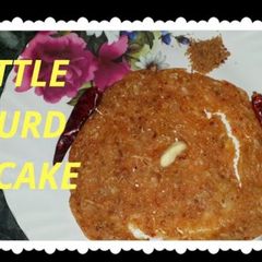 A picture of Bottle gourd adai.