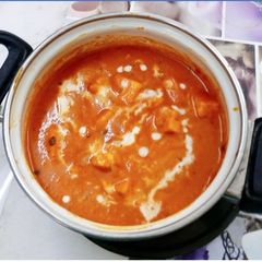 A picture of Paneer Makhni.