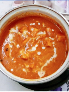A picture of Paneer Makhni.