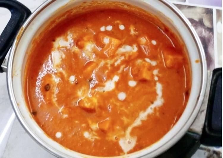 Recipe of Homemade Paneer Makhni