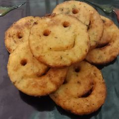 Italian potato smilies A picture of Italian potato smilies.