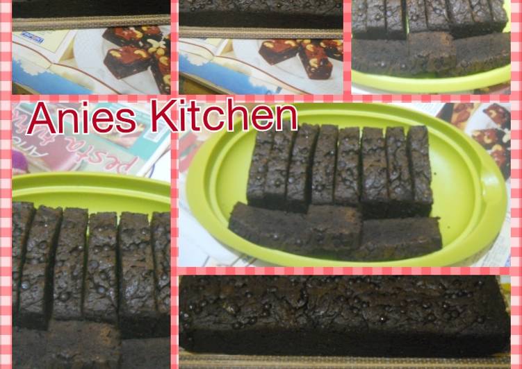 Resep Brownies Chocochips Anti Gagal