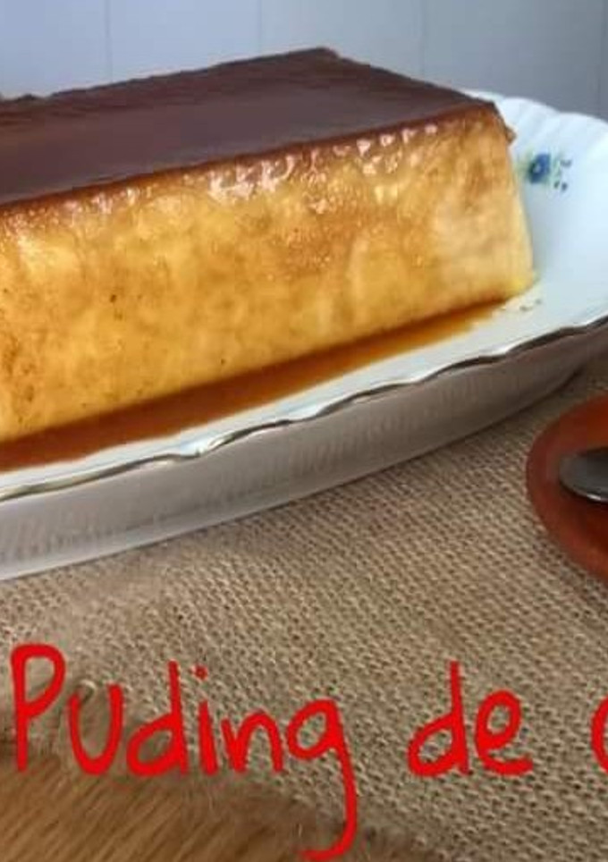 Una foto de Puding de calabaza