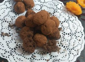 Una foto de Trufas de calabaza especiadas