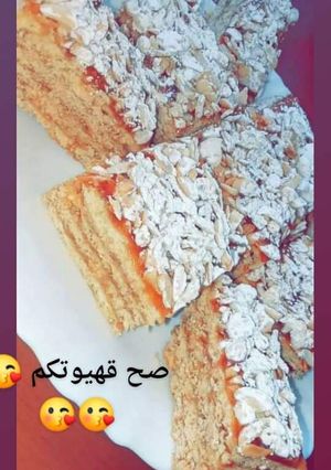 صورة لوصفة حلوى الطبقات لي روس