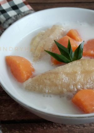 Foto resep Kolak Pisang Ubi Merah Kuah Putih