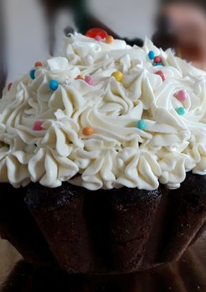Foto di Torta cupcake gigante