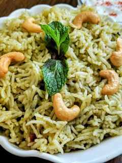 புதினா சாதம் செய்முறை முக்கிய புகைப்படம்