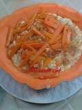 Risotto con Zucca al Profumo di Pane Profumato e Fiammiferi