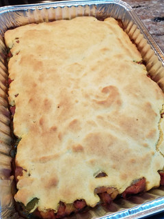 A picture of Cornbread Casserole.