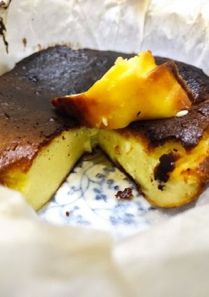 Foto resep Basque burnt cheesecake anti gagal
