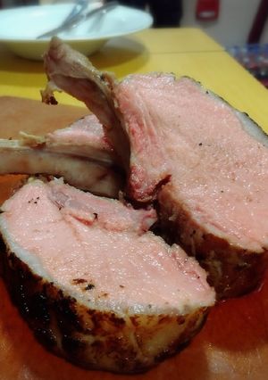 慢煮伊比利亞豬鞍 的食譜成品照片