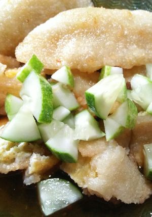 Foto resep Pempek Dos Tanpa Ikan Isi Telur