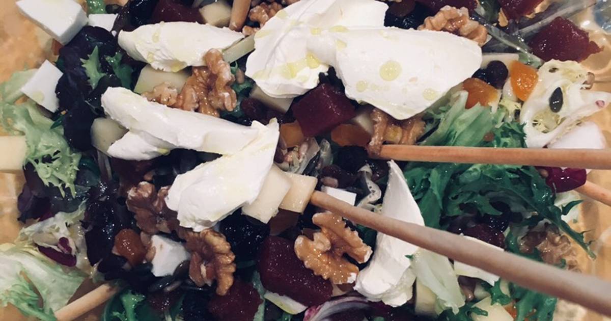 Ensalada De Navidad Con Frutos Secos Receta De Marina- Cookpad