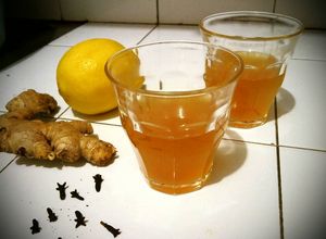 Foto resep Herbal drink#obat batuk alami