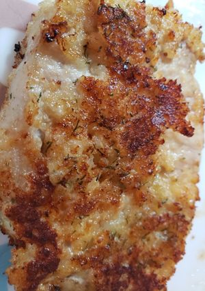 A picture of Garlic-Dill Quick-Fry Pork Chop.