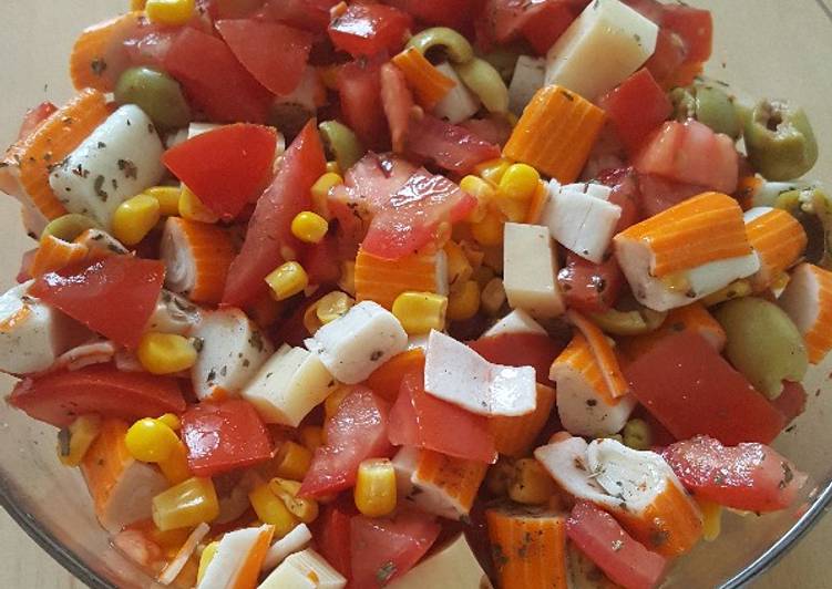 La Recette Pas à Pas Petite salade fraîche et light