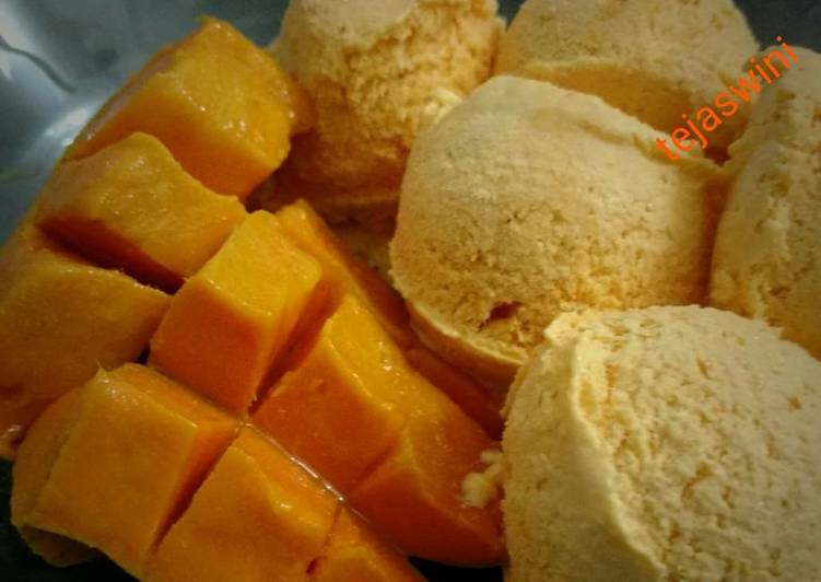 Easiest Way to Prepare Speedy Mango Ice cream