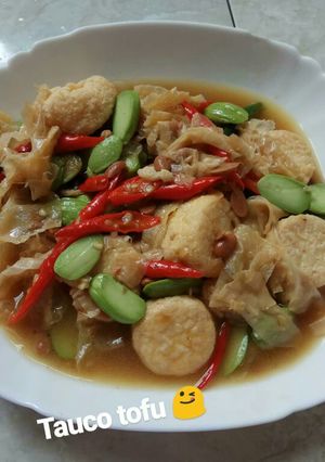 Foto resep Tauco tofu vegetarian #5resepterbaruku #TantanganPertamaku