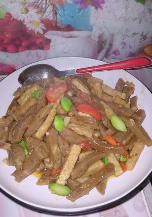 Foto resep Oseng tempe baso pete
