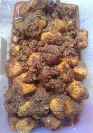 Foto resep Rendang telor