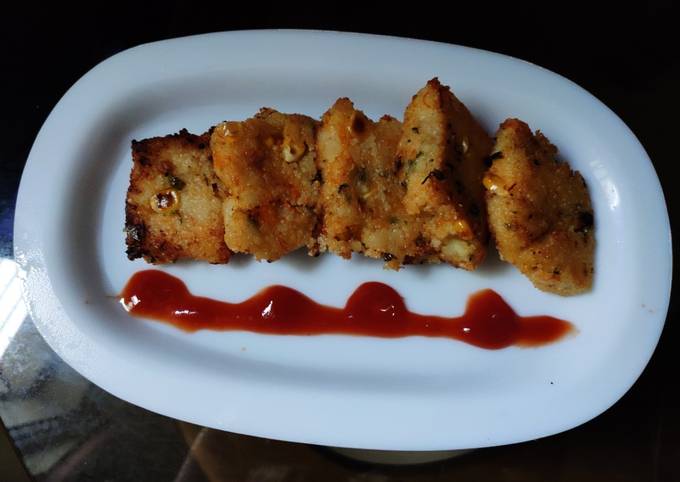 Steps to Make Speedy Broken Wheat Squares