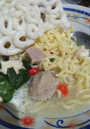 Foto resep Mie Kuah Ayam Bawang Pedas Homemade