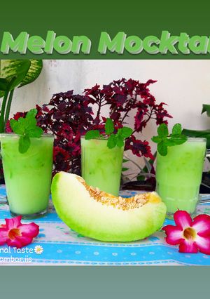 Foto resep 🍈Melon Mocktails🍹🍹