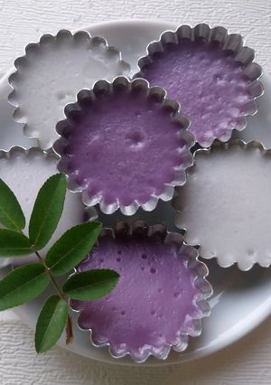 Foto resep Takjil #22 Kue Talam Ubi Ungu
