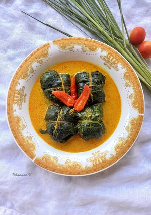 Foto resep Buntil daun singkong
