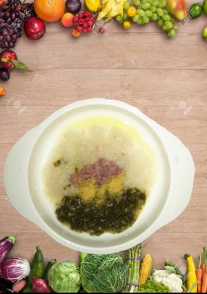Foto resep MPasi 9m+ bubur sapi+pakcoy