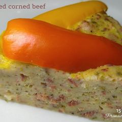 A picture of Steamed Corned Beef.