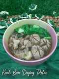 Kuah Baso Daging Tetelan