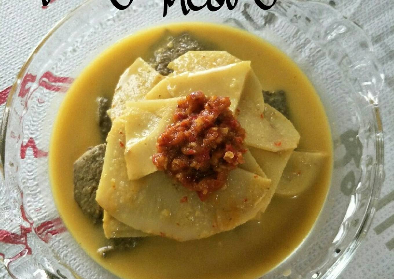 Gudeg Rebung with Meat (versiquhh)