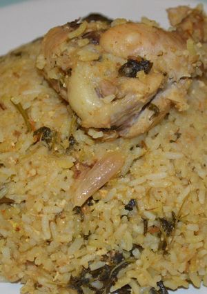 A picture of Chicken Pakhi Biryani.