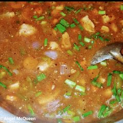 A picture of Chicken shashlik.