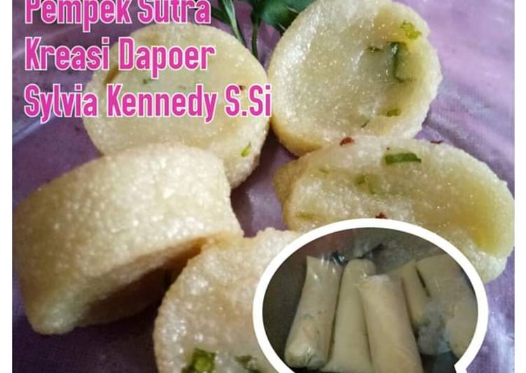 Resep Pempek sutra chef via yang Menggugah Selera