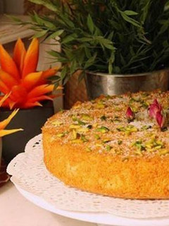 صورة لوصفة كيكة السبع كاسات 🍞