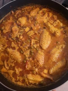 Una foto de Paella de arroz mixta