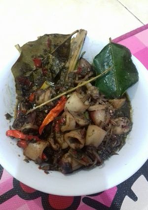 Foto resep Cumi saos tiram pedas