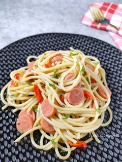 Foto resep Spaghetti Aglio Olio