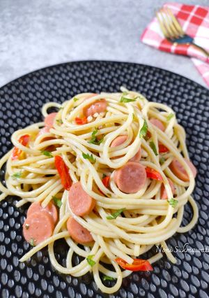 Foto resep Spaghetti Aglio Olio